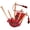 Royal Stewart, variant on Mini Miniature Bagpipe, Rosewood Bagpipe for Beginners (Mackenzie)