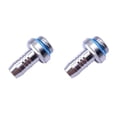 thumbnail image 2 of Wisewang 6 PCS Water Cooling Two-Touch Fitting G1/4 Thread Barb Connector for PC Water Cooling System Accessory for Tube Barb Fitting No.02 2Set, 2 of 6