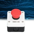 thumbnail image 2 of Ccdes SGKJ‑1N Emergency Stop Push Button Switch Station Waterproof Mushroom Push Button Switch for Automatic Control Circuits,Emergency Stop Push Button Switch Station,Mushroom Push Button Switch, 2 of 8