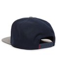 thumbnail image 6 of Outdoor Cap REDLBL104 Pro High Crown, Melton Wool Cap-Navy/Light Grey, 6 of 8