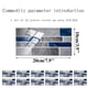 thumbnail image 3 of Decoración Adhesivos de cristal para azulejos de pared 1 unidad Adhesivo para cocina 2D Adhesivo para baño Azulejos de pared Manualidades y costura, 3 of 8