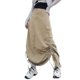 thumbnail image 1 of VISgogo Falda Larga para Mujer con Cordón Ajustable, Ropa de Verano Suelta de Estilo Casual de Color Sólido VISgogo moda, 1 of 4