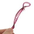 thumbnail image 5 of Unique Bargains 1 Pc Fashion Simple Twist Hair Clips Hairdo Clip Wine Red, 5 of 5