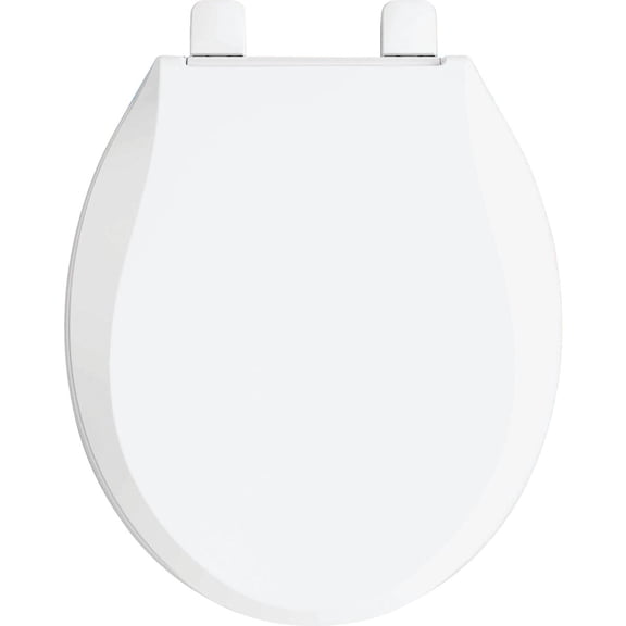 Kohler Cachet Round-Front Toilet Seat 75758-RL-0 - Nightlight, Quiet-Close, White — Residential Use, Standard Application