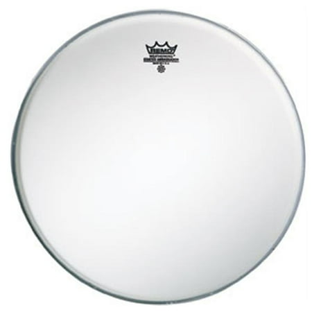 Ambassador Coated White Drum Head - Remo BR112400 Coated Ambassador 24