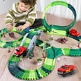 thumbnail image 2 of PENGXIANG Dinosaur Toy Track Set For Children Flexible Train Tracks, 2 of 10