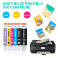 thumbnail image 7 of UNETINK Compatible Ink Cartridge Replacement for Canon PGI-280XXL CLI-281XXL 280 281 for Canon Pixma TS8120 TS9120 TS8220 TS8222 TS8320 TS8322 TS9100 TS8100 TS8200 TS8300(6 Color Cartridges), 7 of 7