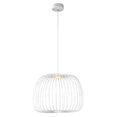 thumbnail image 1 of ET2 E20575-WT 15 Pouces Cage Pendentif Plafonnier&44; Blanc, 1 of 1