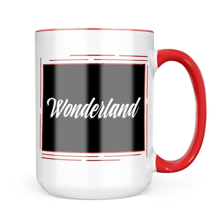 

Neonblond Classic design Wonderland Mug gift for Coffee Tea lovers