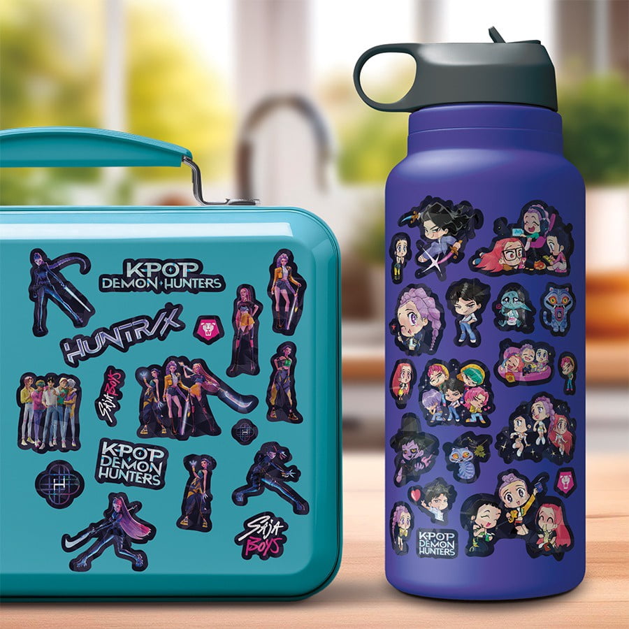 Netflix K-Pop Demon Hunters Sticker Set - 4 Vibrant Sheets by Trends International