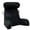 Black, variant on SHANNA Reading Pillow Extra Large Bed Rest Pillow with Arms Detachable Neck Roll Memory Foam Back Support for Gaming Relaxing, Gray