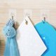 thumbnail image 2 of 8pcs Strong Adhesive Wall Hook Transparent Hooks Seamless Stick Hook Kitchen Wall Hanger, 2 of 3