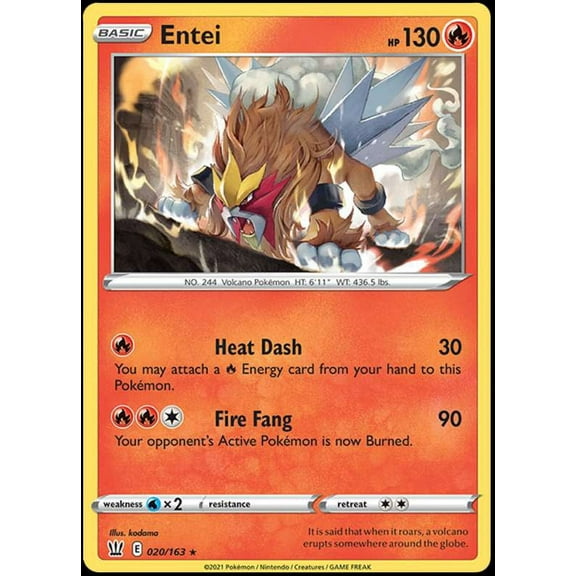 Pokemon Battle Styles Entei #20