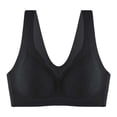 thumbnail image 2 of Rvasteizo Plus Size Womens Bras Wireless Breathable Soft Support Lace Racerback Thin,XXL, 2 of 3