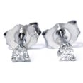 thumbnail image 1 of 1/6ct Diamond Studs Platinum, 1 of 1
