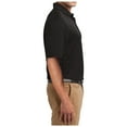 thumbnail image 3 of Yellow Rooster Men's Tall Dri-Mesh Male Polo Black LT, 3 of 6