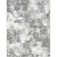 thumbnail image 2 of Well Woven Marrakech Flatweave Brushstroke Abstract 9'10" x 13' Area Rug Gray, 2 of 7