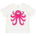 thumbnail image 3 of Inktastic Octopus Sea Creature Pink Girls Girls Toddler T-Shirt, 3 of 5