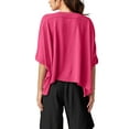 thumbnail image 6 of Sherrylily Summer Women Oversized Cropped T-Shirts Casual Short Sleeve Loose Tops, 6 of 6
