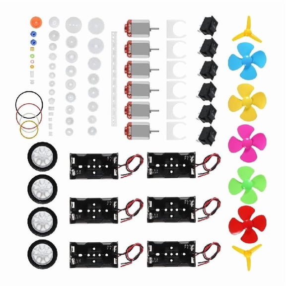 3V 12V Motors Set With Accessories For Models Robotics And STEM Education