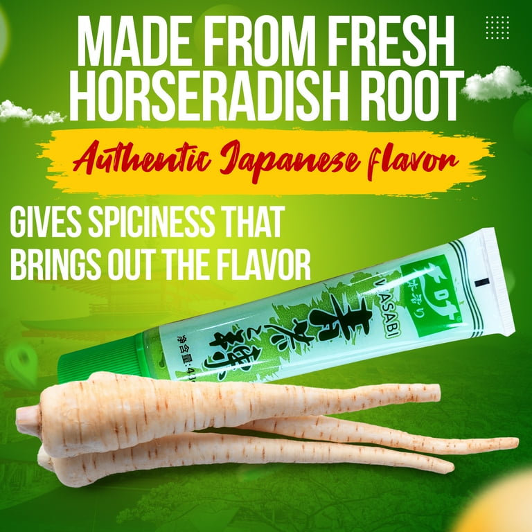 Fusion Select Real Wasabi in Tube 43g, Spicy Japanese Condiment