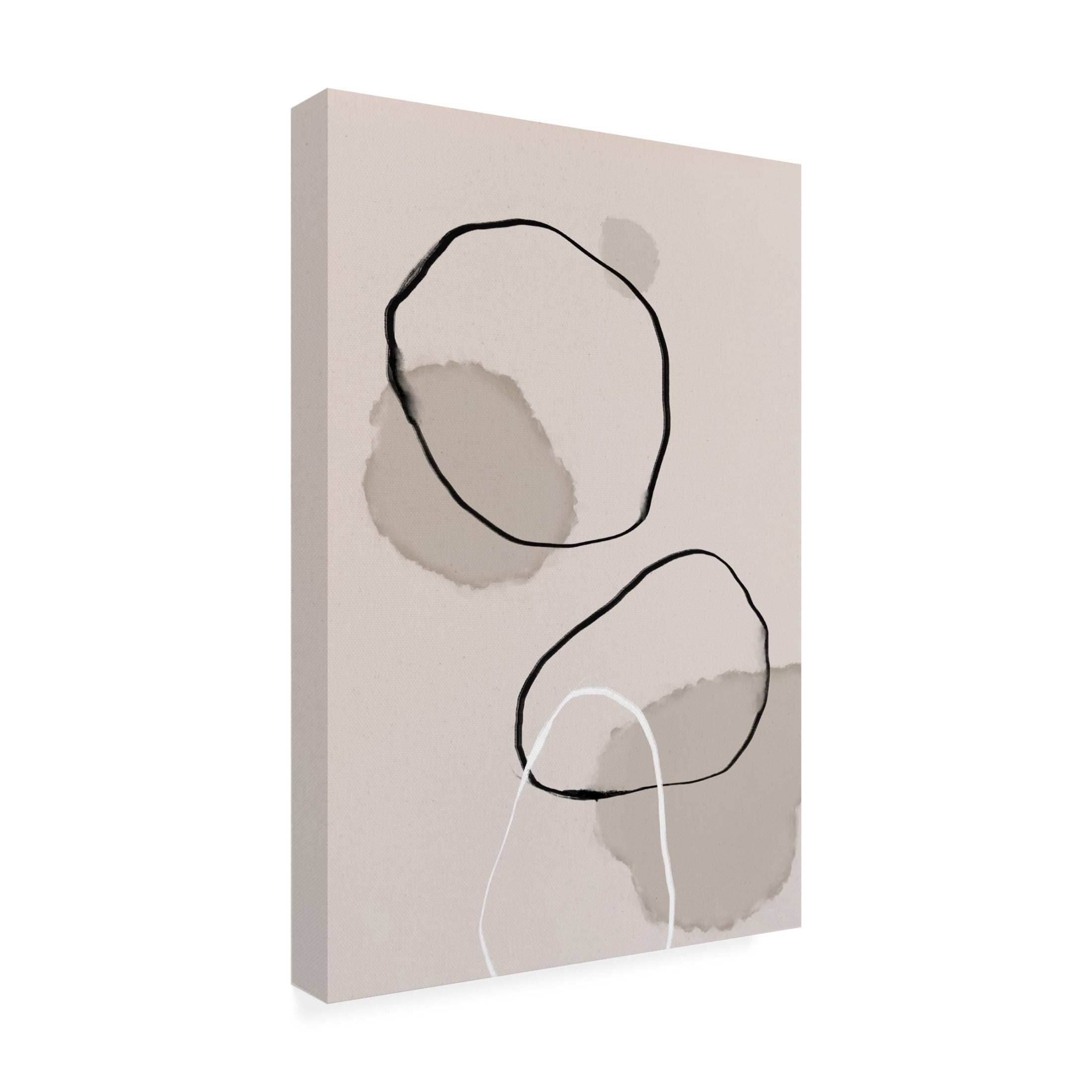 Trademark Fine Art Pictufy Studio Splash Rings 004 Canvas Wall Art