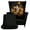 Sunflower Cat Butterfly Print, variant on SEANATIVE Anti-slip Wingback Chair Slipcover 2 Piece Wing Chair Cover Stretch Armchair Cover Washable Stain-Resistant Dust-Proof Furniture Protector with Elastic Bottom, Tropical Floral Leaf Blue