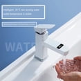 thumbnail image 4 of Moyic Grifo de lavabo Digital, grifo de temperatura del agua táctil, válvula mezcladora de lavabo, accesorios para grifos, baño, ducha, cocina Accesorios de baño negro normal Moyic HA068170-01, 4 of 6