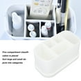 thumbnail image 4 of Multipurpose Silicone Toothbrush Toothpaste Holder For Bathroom Organization, 4 of 8