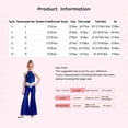 thumbnail image 7 of SiiRoh Kids Girls 70s Disco Jazz Dance Outfits Shiny Sequin Halter Crop Top with Flare Pants Stage Performance Royal Blue 14, 7 of 7