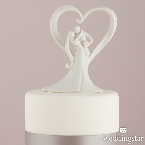 Weddingstar 7087 Stylish Embrace Cake Topper