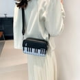 thumbnail image 7 of Jiibva Piano Printed Bag Novelty Shoulder Bag Casual Women Handbag PU Leather Purse for Shopping Travel Camping and Daily Use, 7 of 7