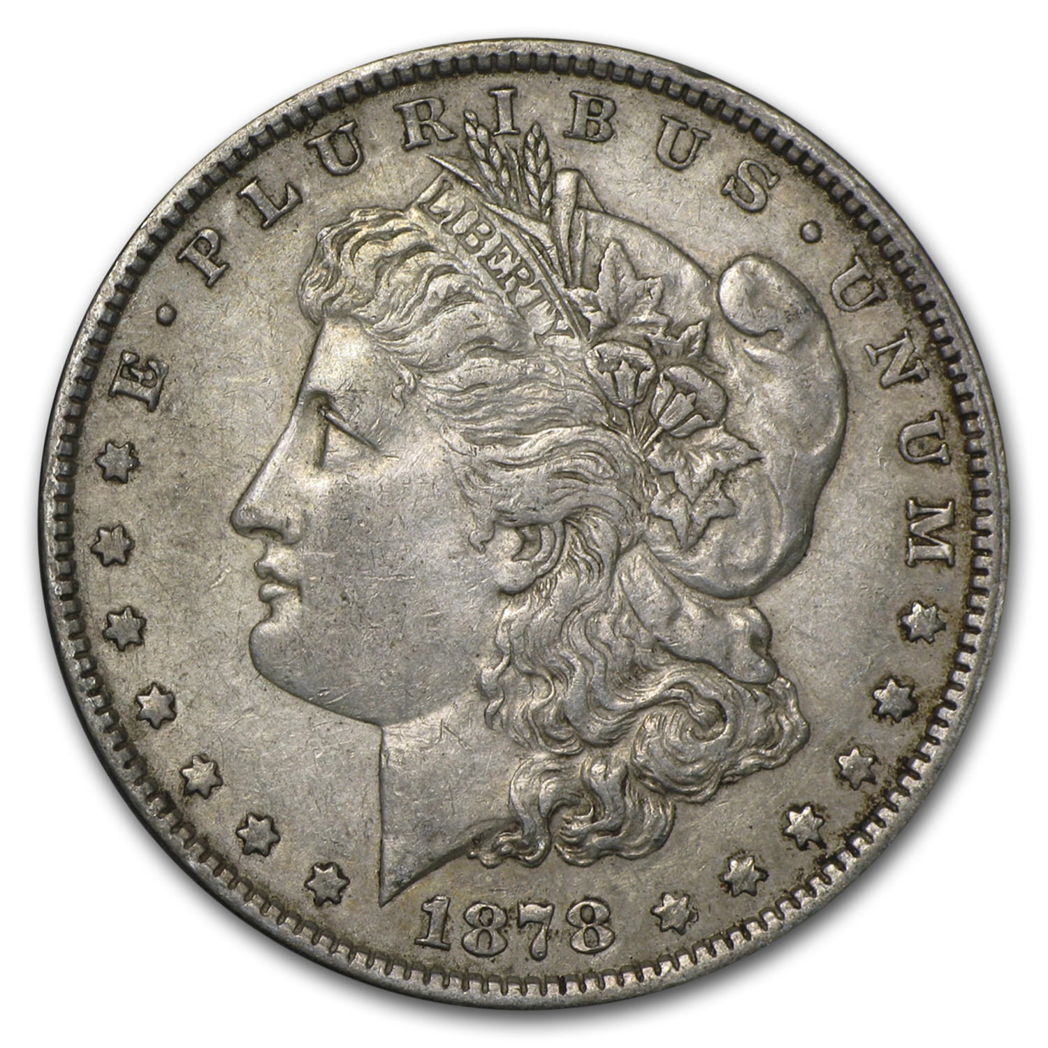 1圓銀貨 1878-S Trade Dollar 420 Grains .900 Fine Silver $1