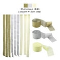 thumbnail image 5 of Nvzi Crepe Paper Streamers 3 Rolls , Pack of Golden，Silver，Black Crepe Paper for Birthday Decorations, Baby Shower Decorations (1.8 Inch x 72 Ft/Roll), 5 of 5
