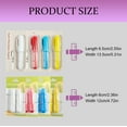 thumbnail image 3 of COOLHOOD Pen-shaped Chalk Wheel Erasable Fabric Chalk Tailor Chalk Sewings Chalk Fabric Chalk Marker Crafting Tool for Leather, 3 of 3