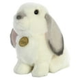 thumbnail image 5 of Aurora - Medium Grey Miyoni - 8" Lop Eared Rabbit - Realistic Stuffed Animal, 5 of 6