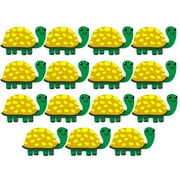 Hello Hobby Wood Turtle Shapes, 15 Pre-Painted Wooden Turtles
