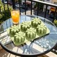 thumbnail image 4 of 2Pcs Daisy Shaped Ice Cube Tray with Lid for and Drinks, Flexible Silicone for Easy Release, Stackable Storage Ice Mold for Bourbon, 4 of 4