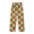 thumbnail image 5 of Pantalones largos de franela a cuadros, térmicos, casuales, de moda, para niños y niñas., 5 of 5