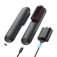 thumbnail image 1 of TYMO Porta Cepillo Alisador de Cabello Inalámbrico, Mini Cepillo Alisador Portátil para Viajes, Plancha de Cabello con Peine Caliente de Iones Negativos para Mujeres, Ligero para Llevar, Recargable po, 1 of 5