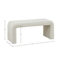 thumbnail image 7 of Knubmt Polyester Upholstered Seat Bench for Home, Living Room, Office, 7 of 7