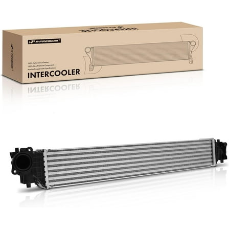 A-Premium Turbo Intercooler Compatible with Honda Civic 2016 2017 2018 2020 2021 L4 1.5L Turbocharged