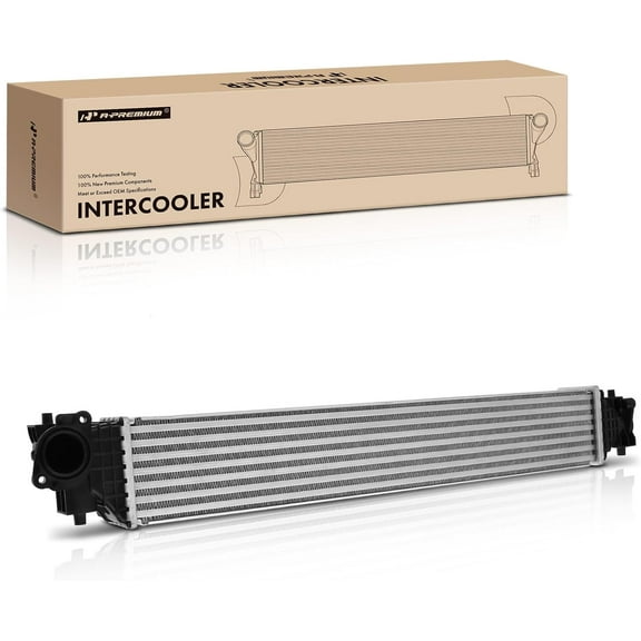 A-Premium Turbo Intercooler Compatible with Honda Civic 2016 2017 2018 2020 2021 L4 1.5L Turbocharged