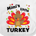 thumbnail image 4 of Inktastic Mimi's Little Turkey Boys or Girls Baby Bib, 4 of 4