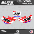 thumbnail image 3 of Kalair GFX Graphics Kit for Yamaha YZ85 (2002-2014) Blitz Series, 3 of 5