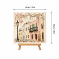 thumbnail image 2 of American Landscape Sea Glass DIY Kit, 5.9 in Mosaic Art Craft with 15 mL Glue and Easel for Home Decor, 2 of 4