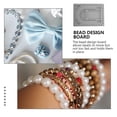 thumbnail image 4 of MasteelfCA 2 Pcs Planches de Design de Perles Tapis Collier Planche de Design Planche de Perles Boîte de Collier, 4 of 8