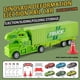 thumbnail image 1 of Juguete de estacionamiento de dinosaurio de gran tamaño, regalo de cumpleaños para niño, regalo del Día del Niño, pista de eyección, juguete de carreras, 1 of 5