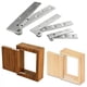 thumbnail image 5 of EchoBliss X Hardware Acero Inoxidable Giratorio Invisible Puerta Pivote Bisagra Tono Giratorio, 5 of 11