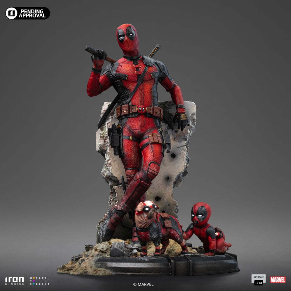Wolverine & Deadpool - Art Scale 1/10 - Deadpool Statue
